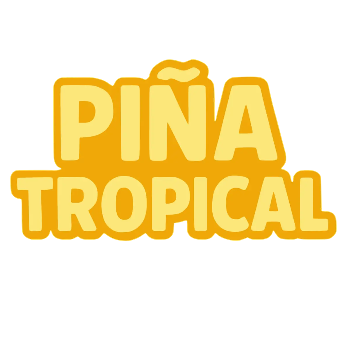 Piña Tropical wordmark logo by Hongos Direct